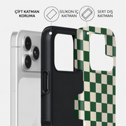 Green & Cream Checker