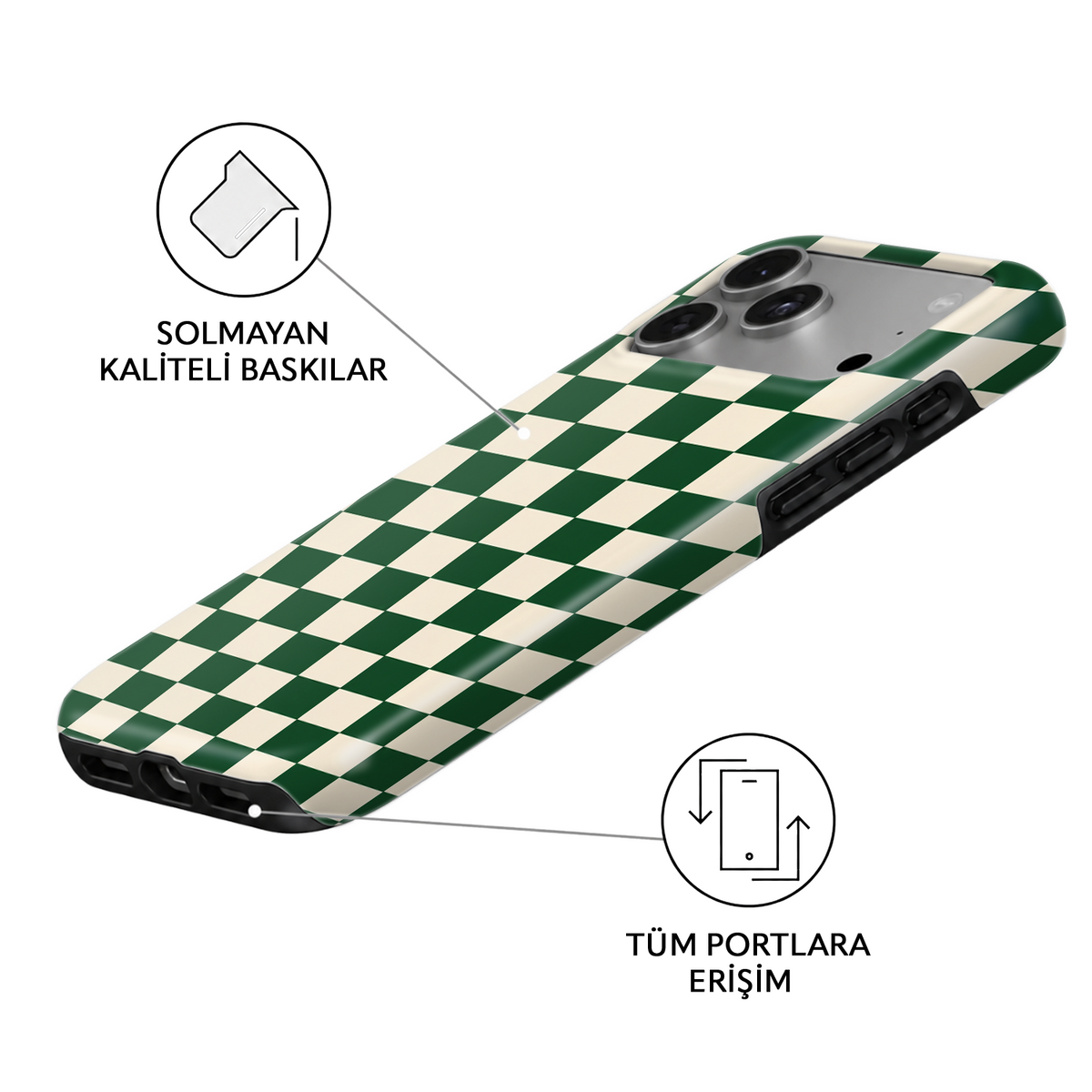 Green & Cream Checker