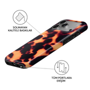Aperitivo iPhone case – angled view showing the fade-resistant print and full port access