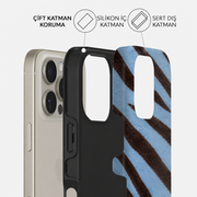 Blue Savanna Zebra