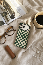 Green & Cream Checker