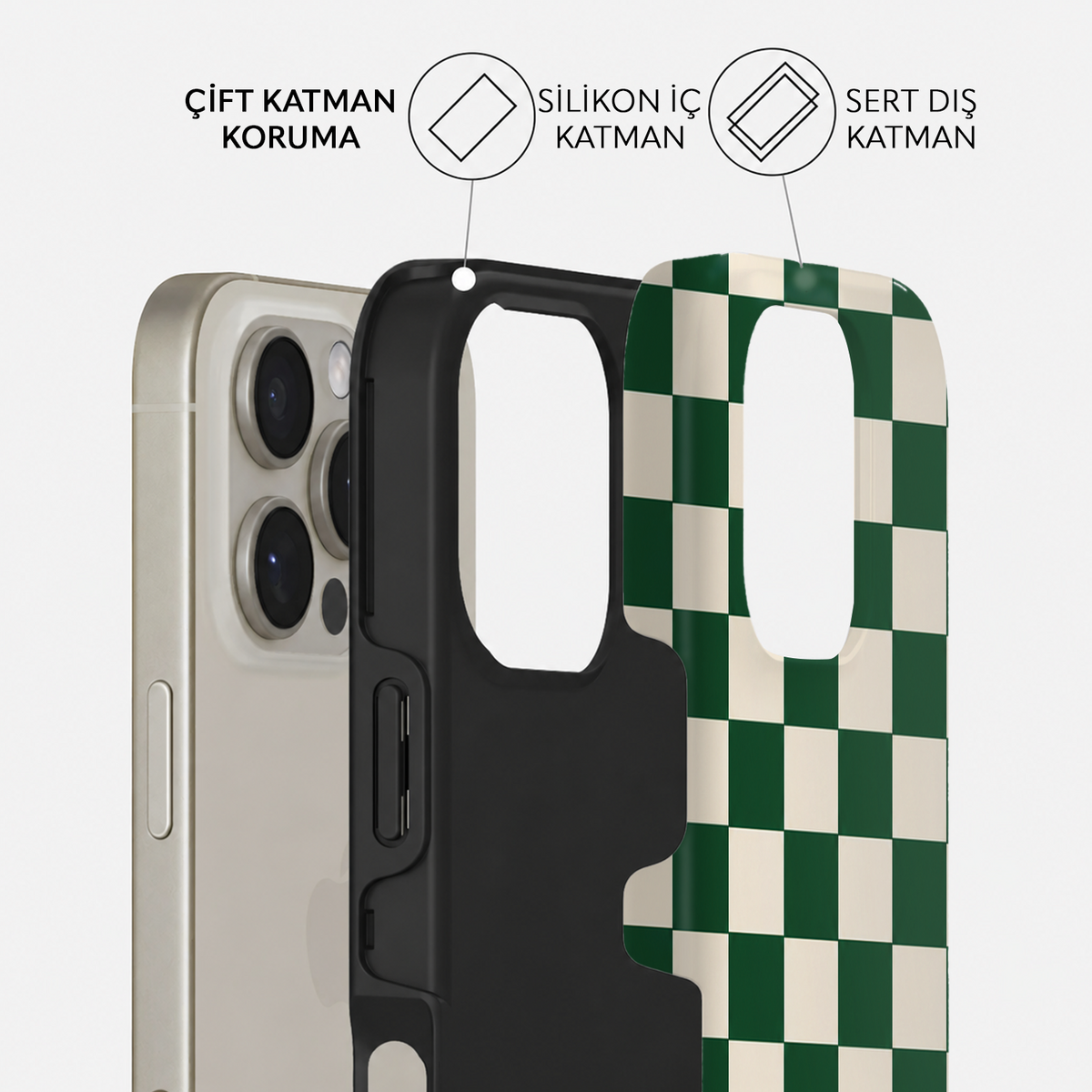 Green & Cream Checker
