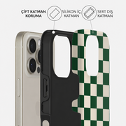 Green & Cream Checker