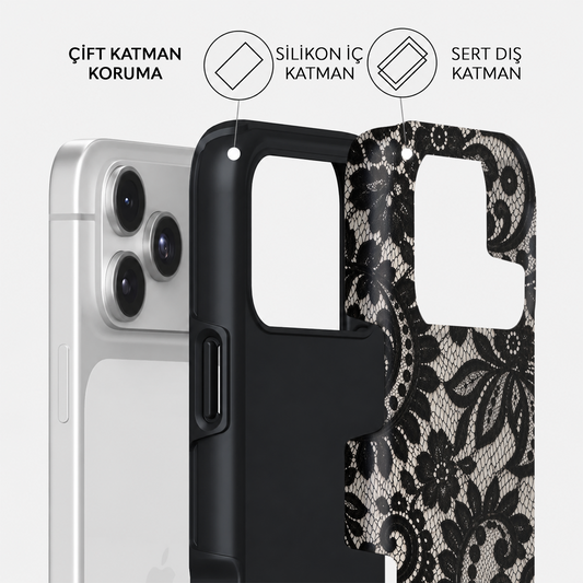 Opera iPhone case – dual-layer protection with silicone inner layer and hard outer shell