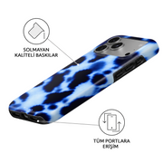 Skyler iPhone case – angled view showing the fade-resistant print and full port access