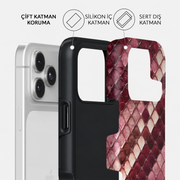 Venom Kiss iPhone case – dual-layer protection with silicone inner layer and hard outer shell
