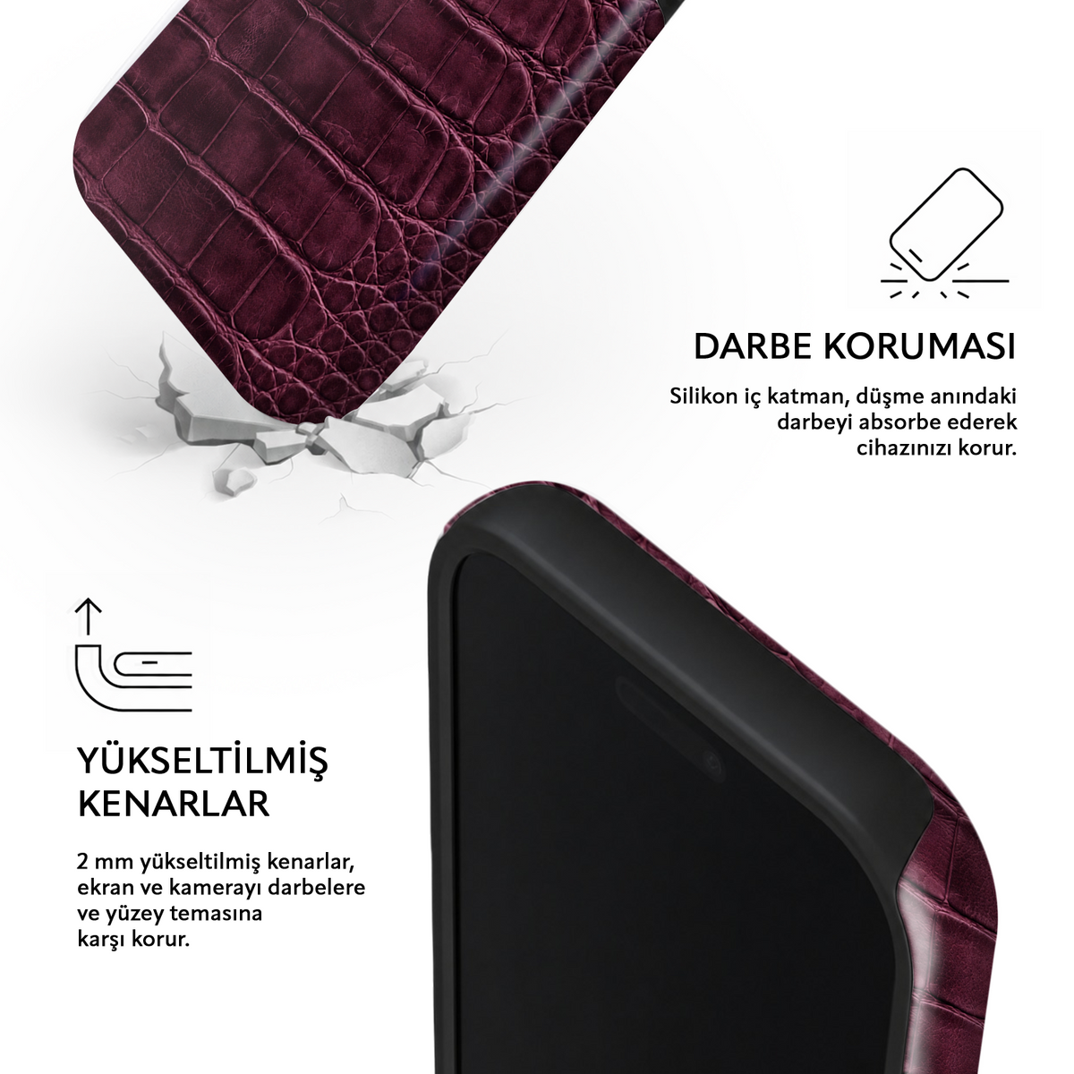 Plum Croc